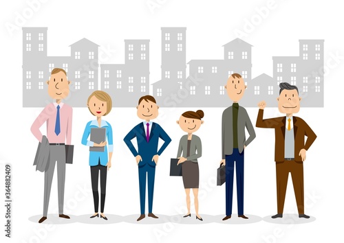 ビジネス_男女_チーム