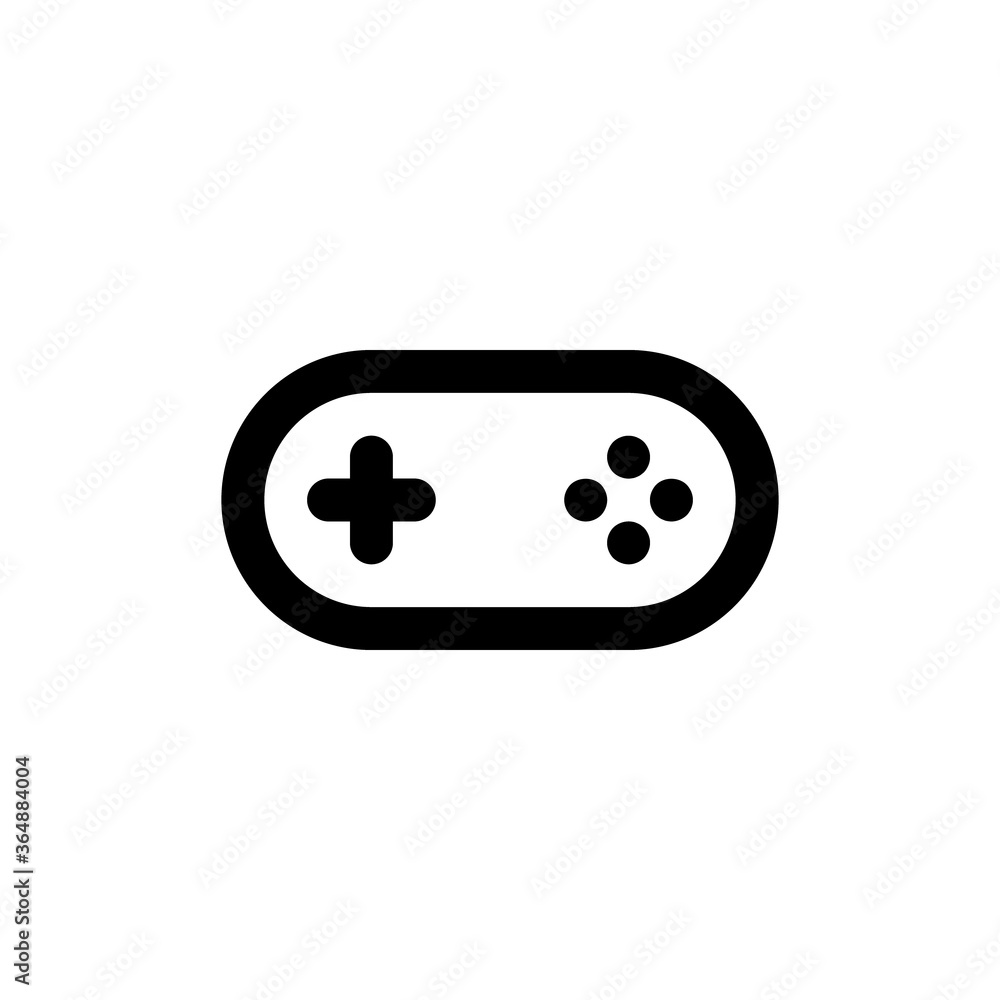 Game controller sign and symbol for website design or template design. Vector icon. Game controller sign and symbol for website design or template design. Vector icon.