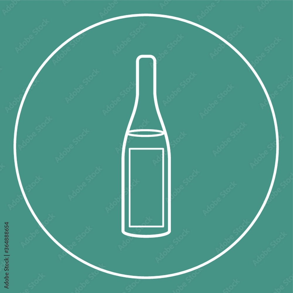 wine bottle icon wine bottle icon