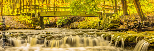 Bridal Veil Falls in autumn, Cuyahoga Valley National Park