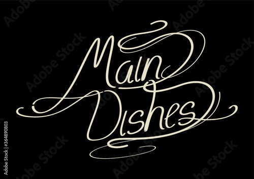 word main dishes