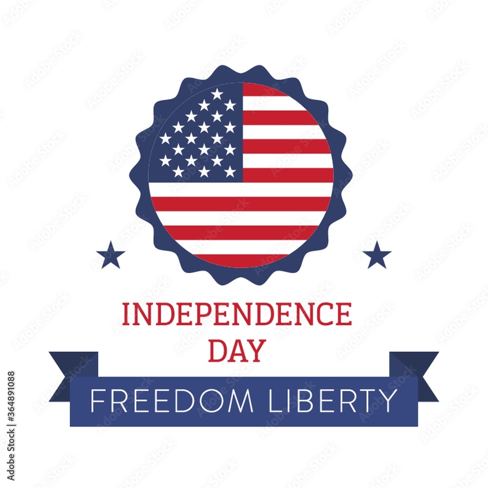 independence day label independence day label