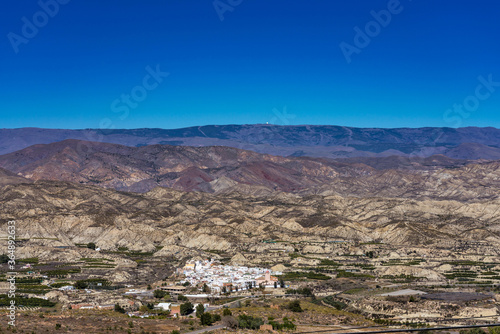 Huecija in La Alpujarra Granadina, Sierra Nevada, Spain. photo
