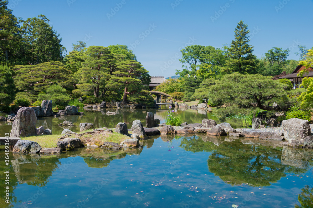 Katsura Imperial Villa (Katsura Rikyu) in Kyoto, Japan. It is one of the finest examples of Japanese architecture and garden design and founded in 1645.