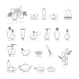 assorted spa icons