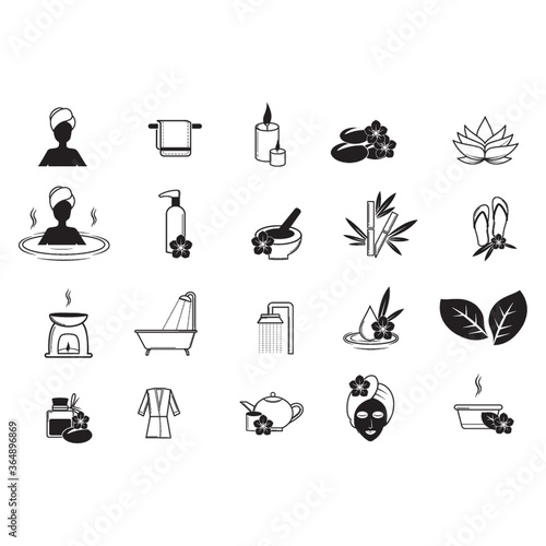 assorted spa set
