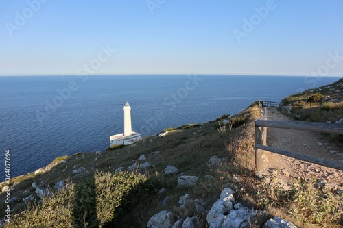 Otranto - Sentiero per il faro di Punta Palascia al tramonto