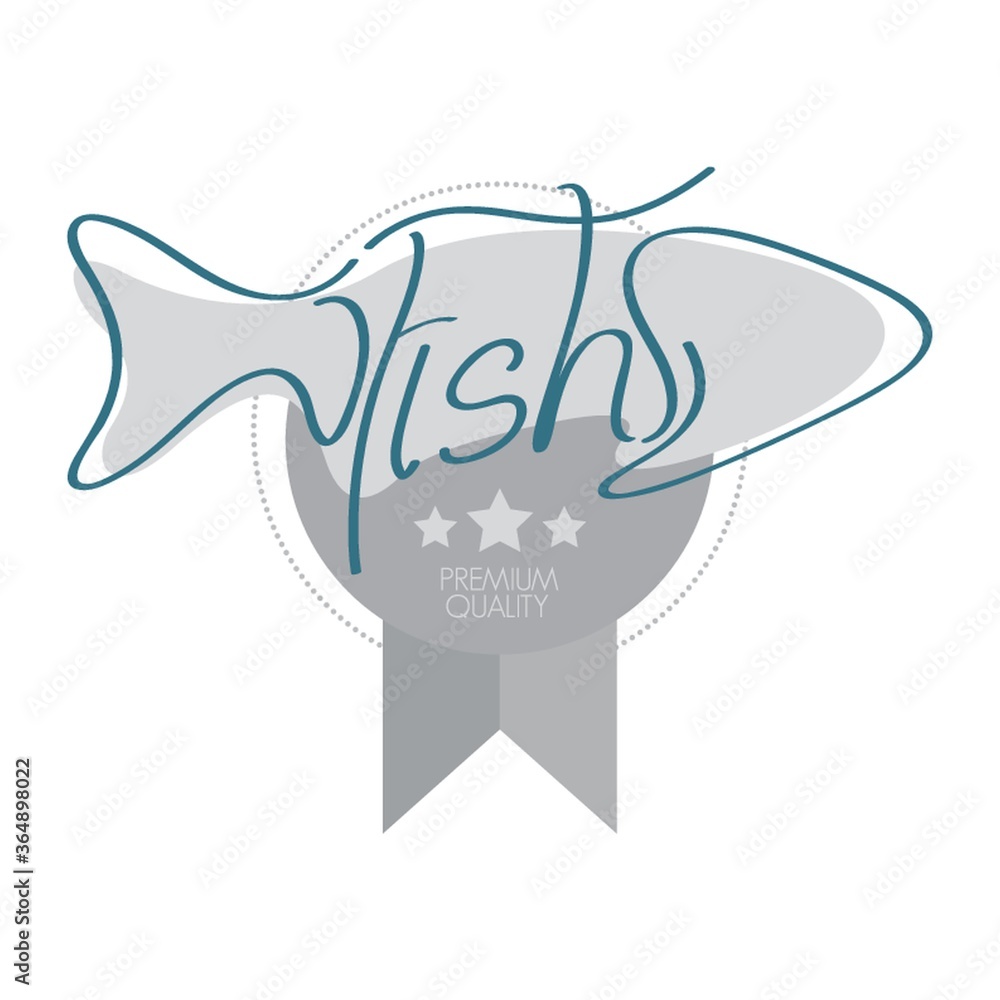 fish label fish label