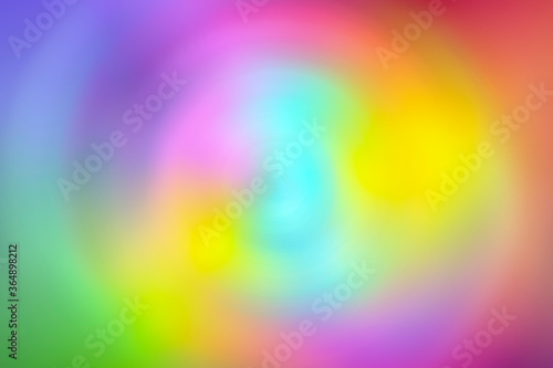 abstract colorful radial blur background