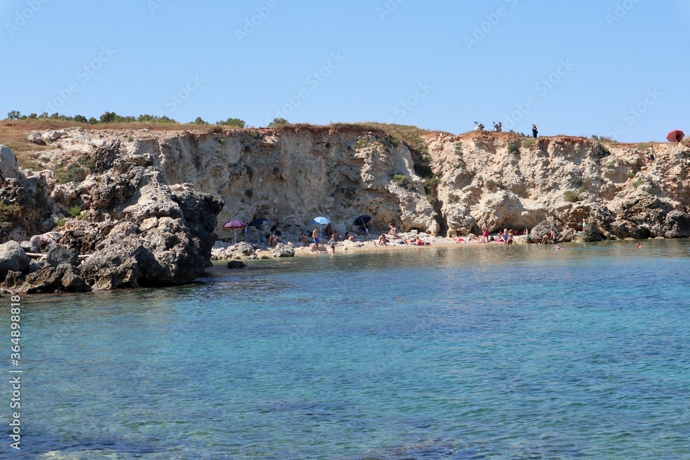 Otranto - Spiaggia dell'Orte dagli scogli