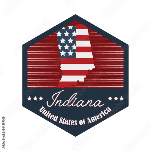 indiana label photo