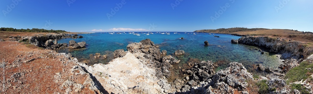 Otranto - Panoramica della Baia dell'Orte