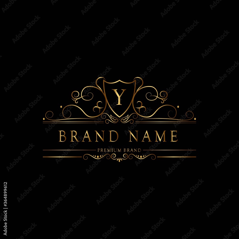 Y premium luxury gold monogram logo. Y letter logo. Y monogram luxury gold logo. Y premium luxury gold monogram logo. Y letter logo. Y monogram luxury gold logo.