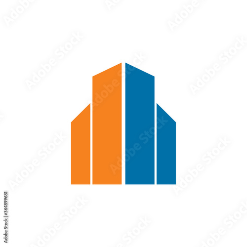 real estate logo , rent house logo