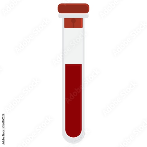 blood in test tube