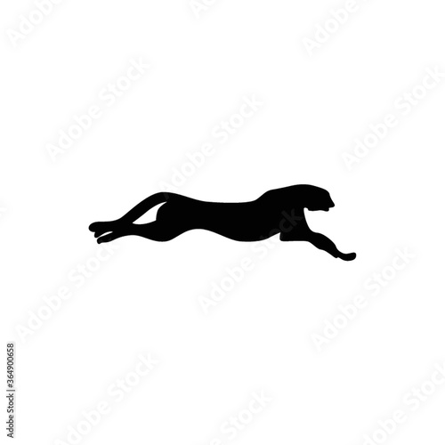 silhouette of panther