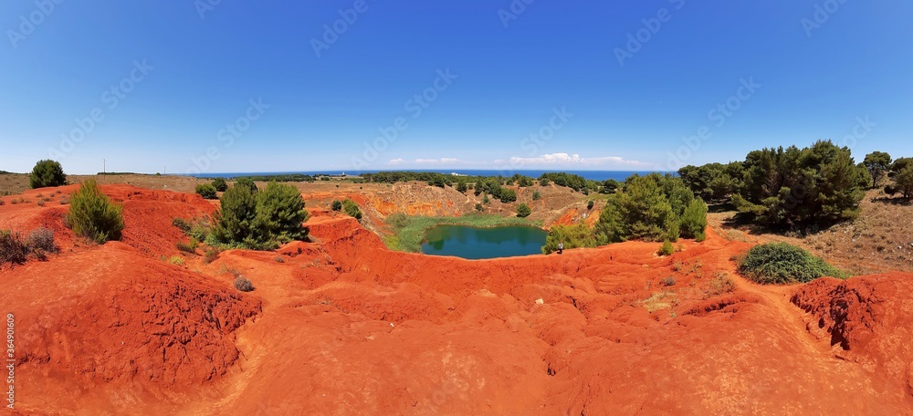 Otranto - Panoramica dalla cava di bauxite