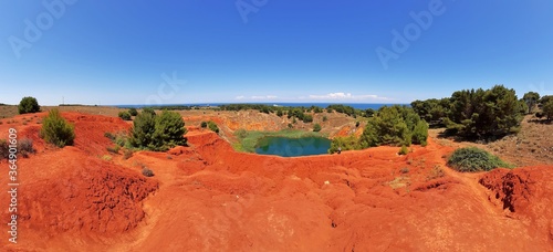 Otranto - Panoramica dalla cava di bauxite photo