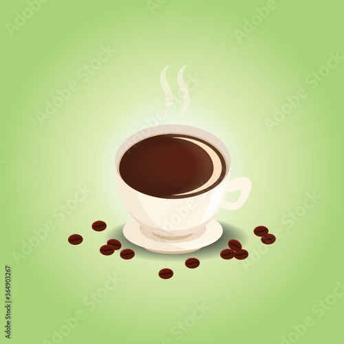 hot coffee cup