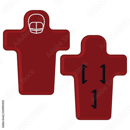 football blocking dummy