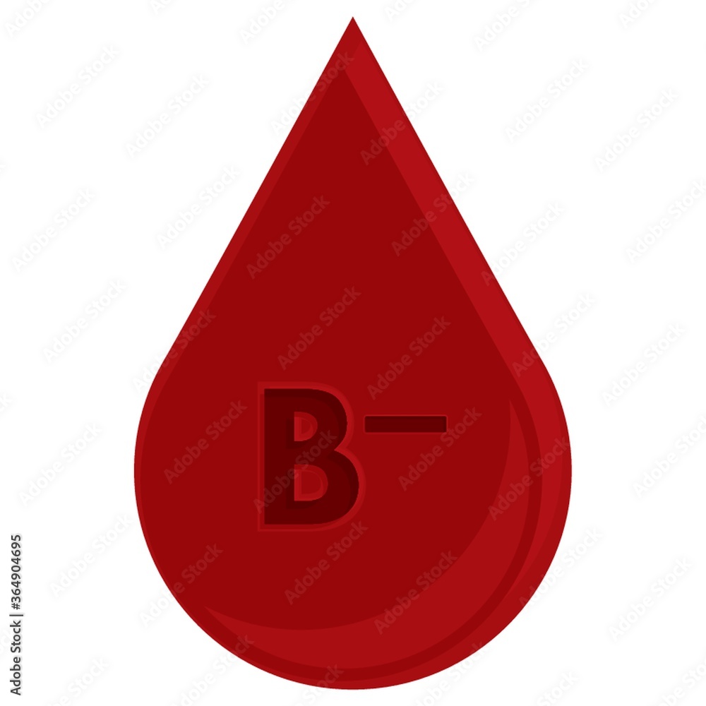 blood drop with blood group b negative blood drop with blood group b negative
