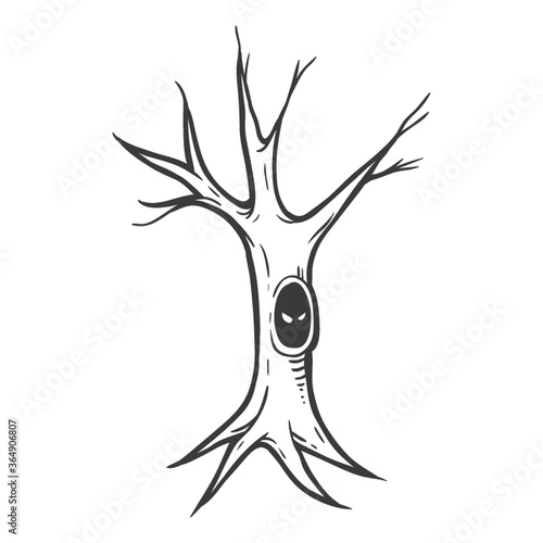 scary tree