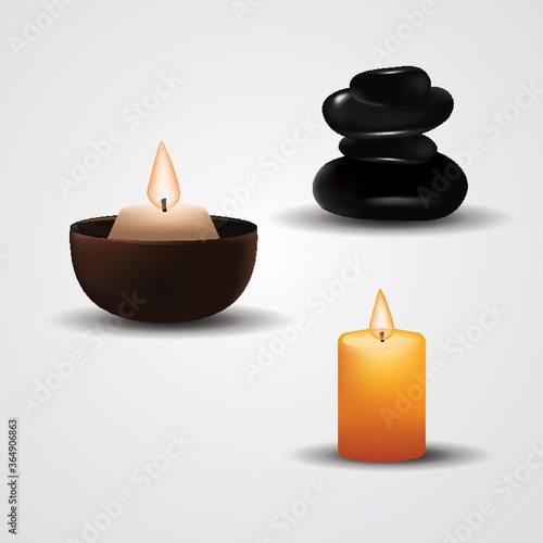set of spa icons