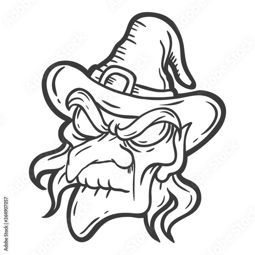 witch face