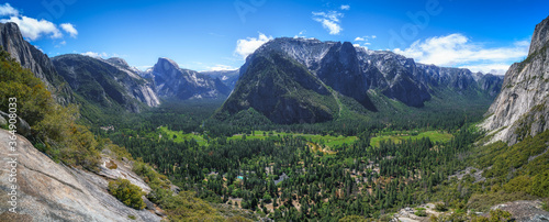 hiking the upper yosemite falls trail in yosemite national park in california, usa © Christian B.