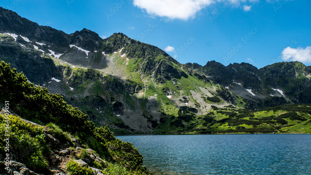 Big pond in the Tatra valley