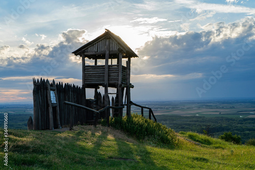 small lookout tower in austria 