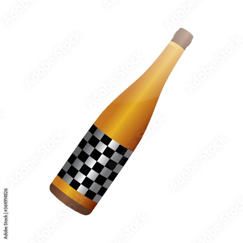 champagne bottle