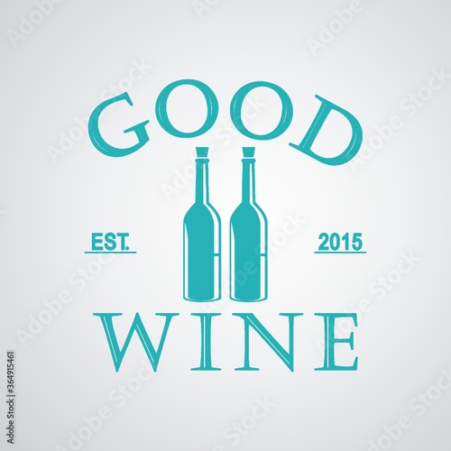 good wine label