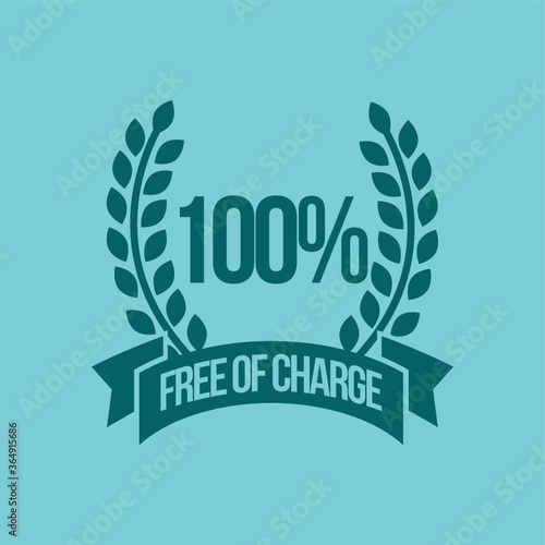 free of charge label