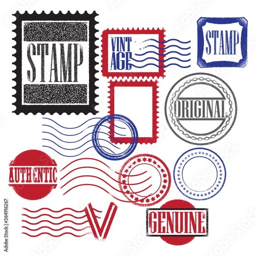 postmarks and stamps