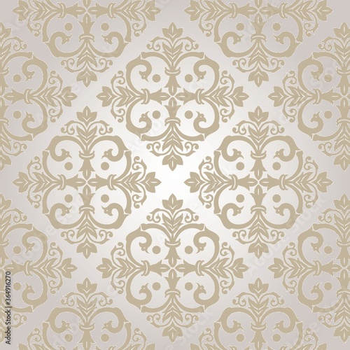 damask vintage white pattern