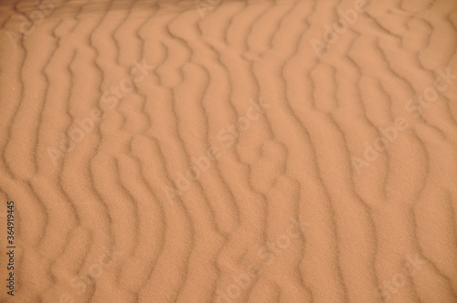 Waves in the sand