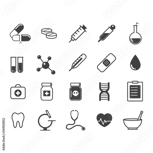 collection of medical icons