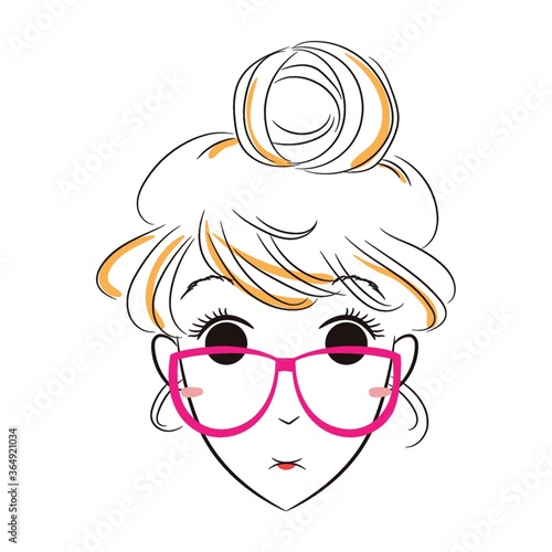 girl biting her lips