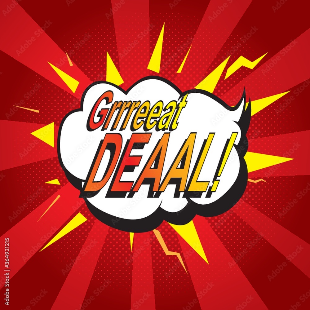 Obraz premium pop art great deal
