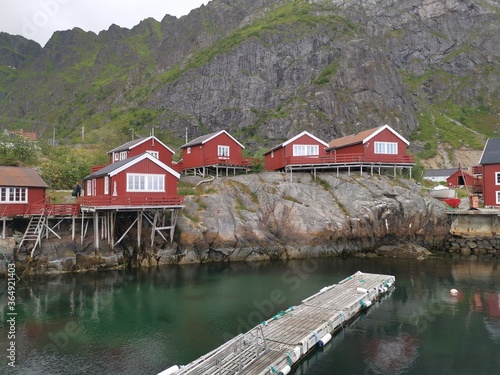 Lofoten Å  Historic Fishing Village Stockfisk Rorbu Scenic Northern Norway