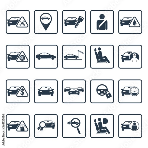 car servicing icons