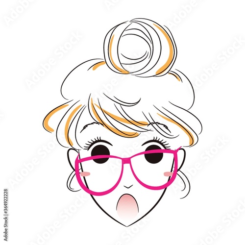 girl feeling shocked