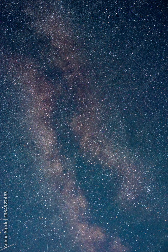 Obraz premium himmel, blau, abstrakt, nacht, all,natur,