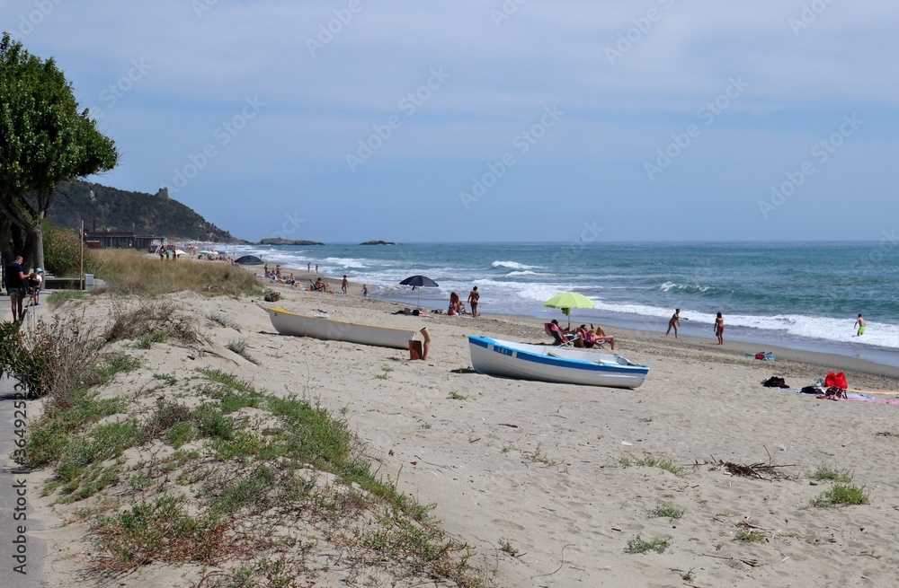Ascea Marina - Spiaggia libera del lungomare Ascea Marina - Spiaggia libera del lungomare