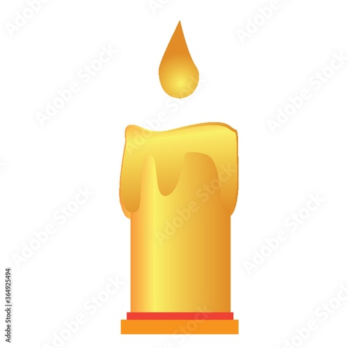 burning candle