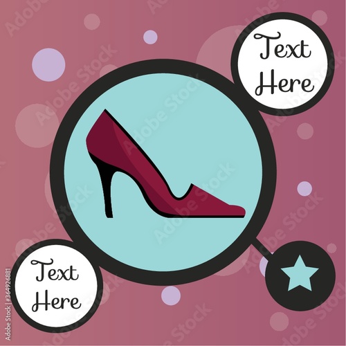 high heel shoes