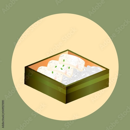 sashimi with rice