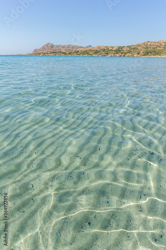 Ostriconi beach in Corsica, France photo