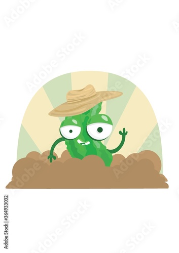 bitter gourd character